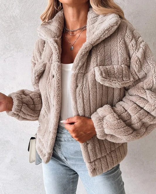 Chic Women's Teddy Jacket