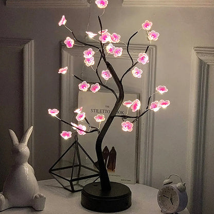 Captivating Touch-Activated LED Tree Night Light