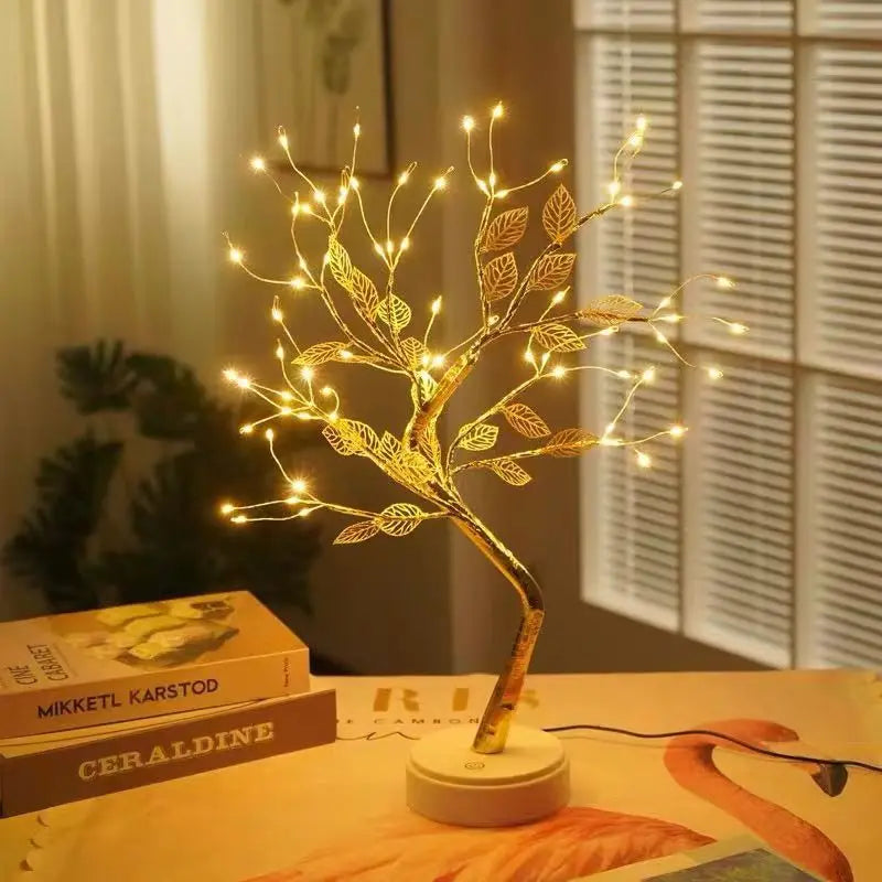 Captivating Touch-Activated LED Tree Night Light